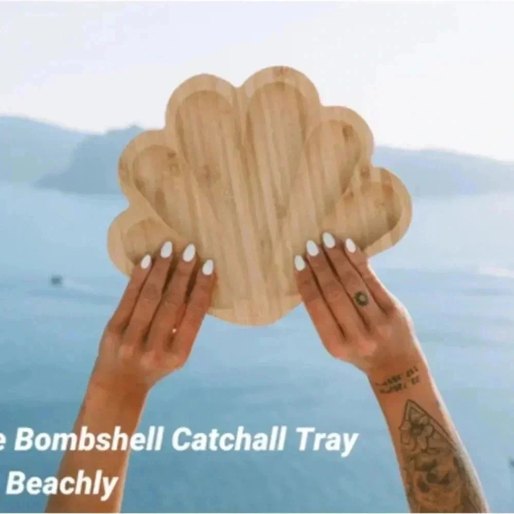 Beachly | Bamboo Catchall  Tray
